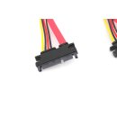 Cable alargador SATA de 25 cm con alimentación incluida para Raspberry Pi SATA HAT