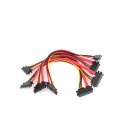 Cable alargador SATA de 25 cm con alimentación incluida para Raspberry Pi SATA HAT