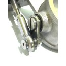 Exhaust flap vacuum stainless steel 101mm 4"