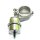 Exhaust flap vacuum stainless steel 101mm 4"
